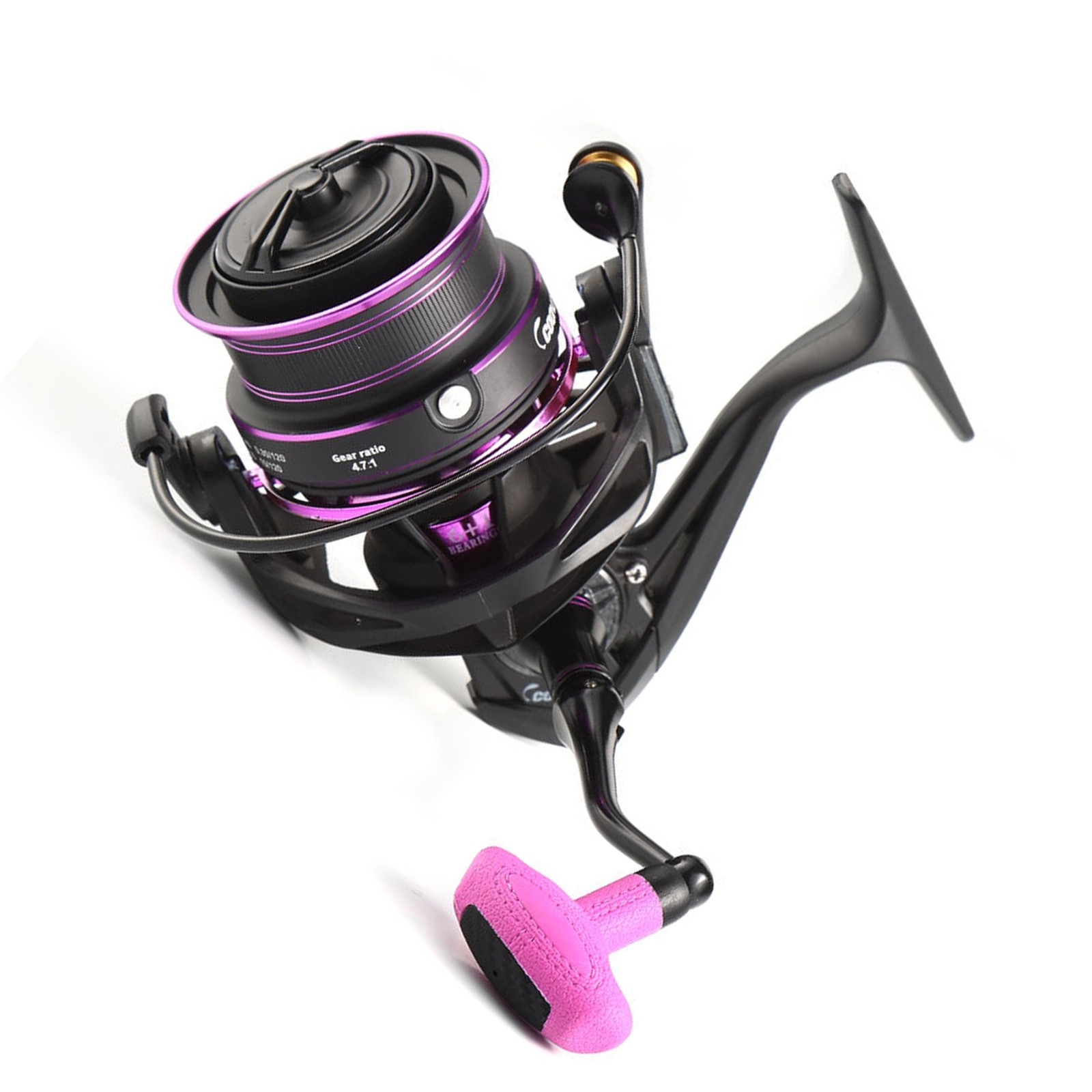Heavy Duty Metal Fishing Rotating Reel For Effortless Casting KBQB