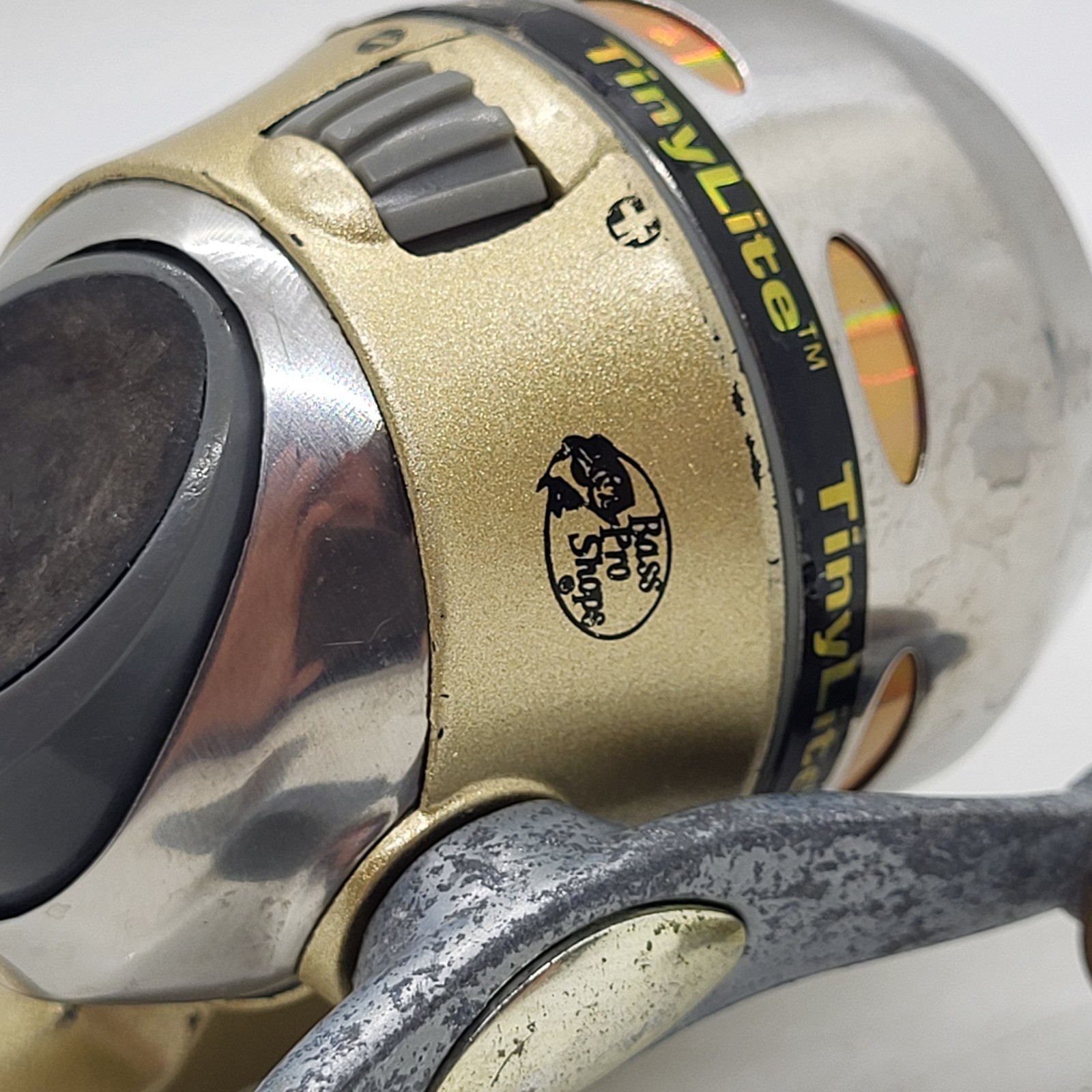 Bass Pro Shops Tinylite Reel Tylmcb 4:1:1, Line 70 Yds/4lb, Ultralite, VG+ Cond
