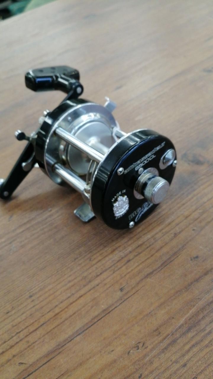 Abu Garcia Ambassadeur 6500CL Big Game Baitcasting Reel 385g 5.3:1 Gear, Used