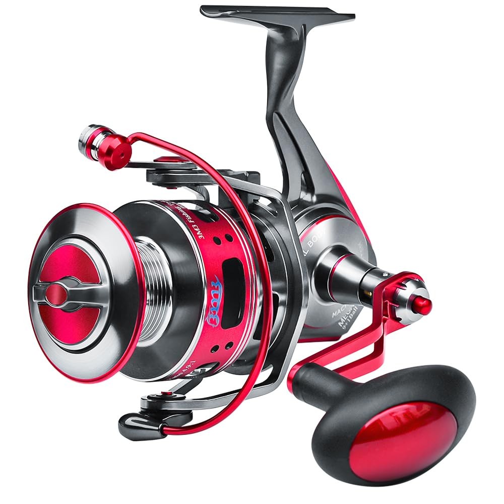Fishing Reels Spinning Reel – Full Metal Fishing Reel Aluminum Spool Ocean Big G