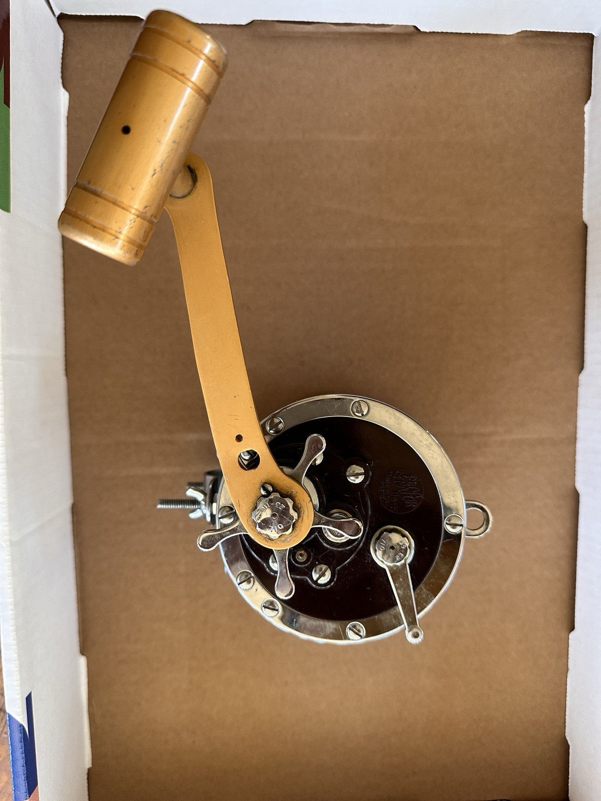 Vintage Penn Senator 114-H Saltwater Big Game Fishing Reel & After Market Handle