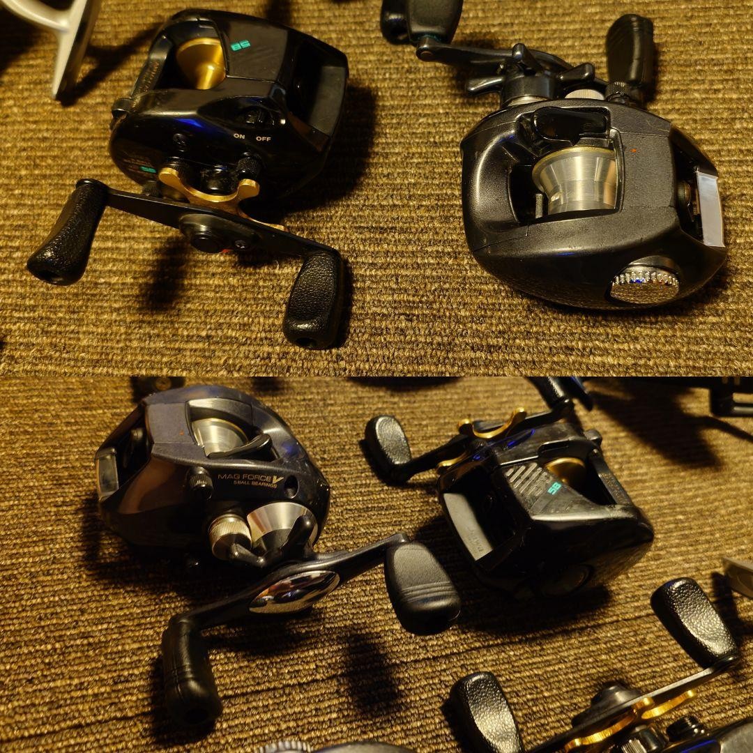 Abu Garcia Morrum SX3601C Mag SR Fishing Reel Daiwa TD-Z 105HL TD-S 103HL
