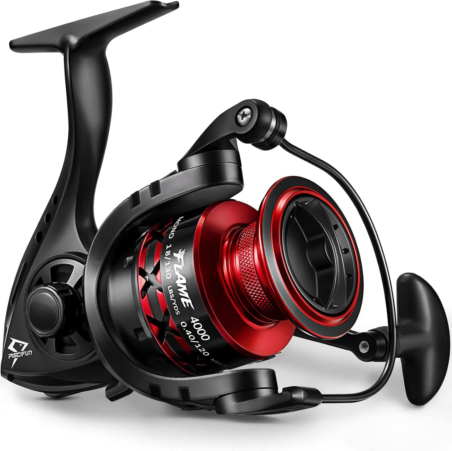 Piscifun Flame Spinning Reels, Lightweight 9+1BB Ultra Smooth Spinning Fishing R
