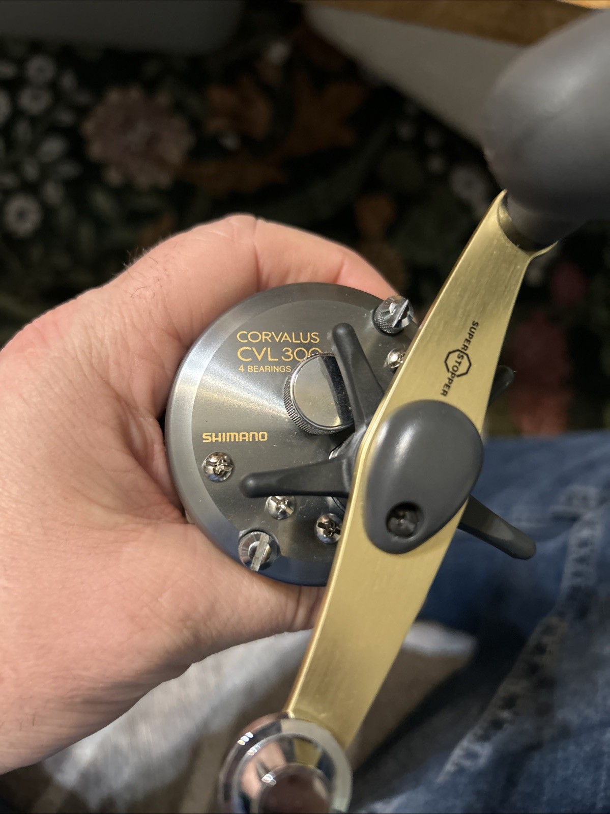 Shimano Corvalus CVL 300 Star Drag Reel – 4 Bearings