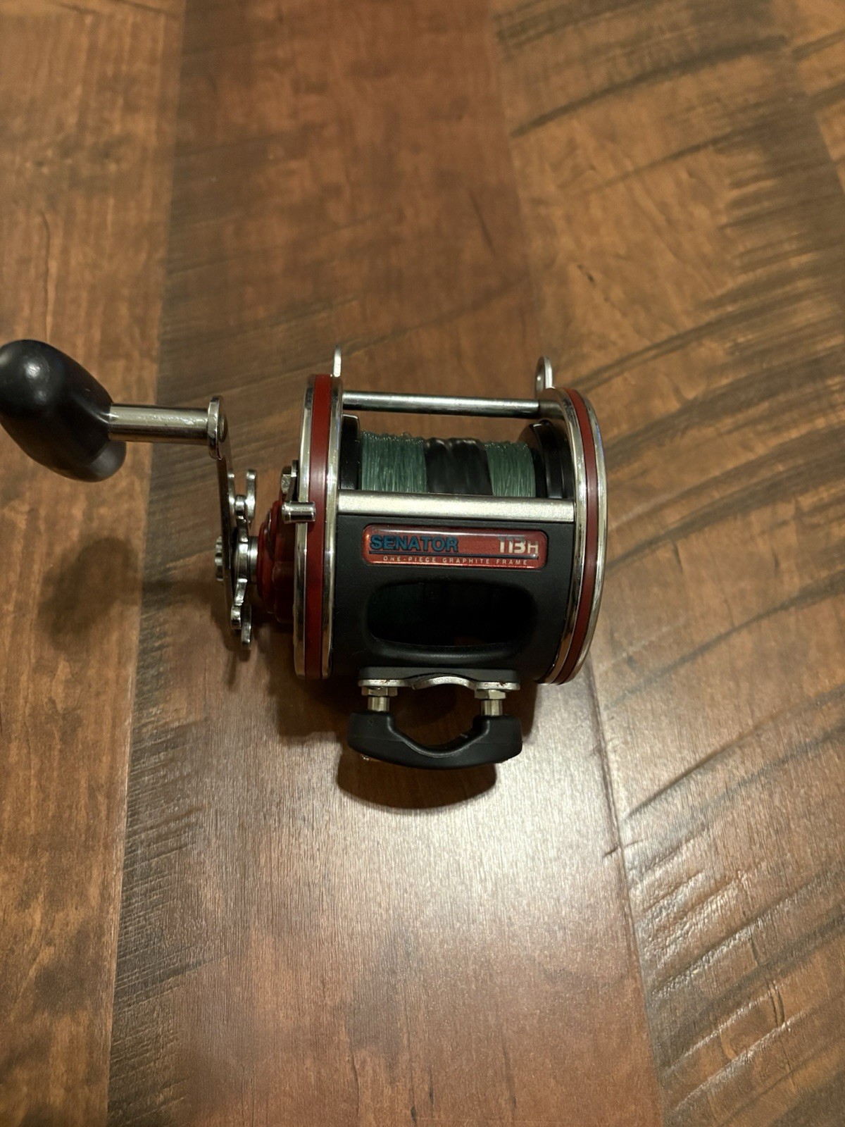 Penn Special 4/0 Senator 113H (Graphite Frame) Made In USA. Upgraded Bearings