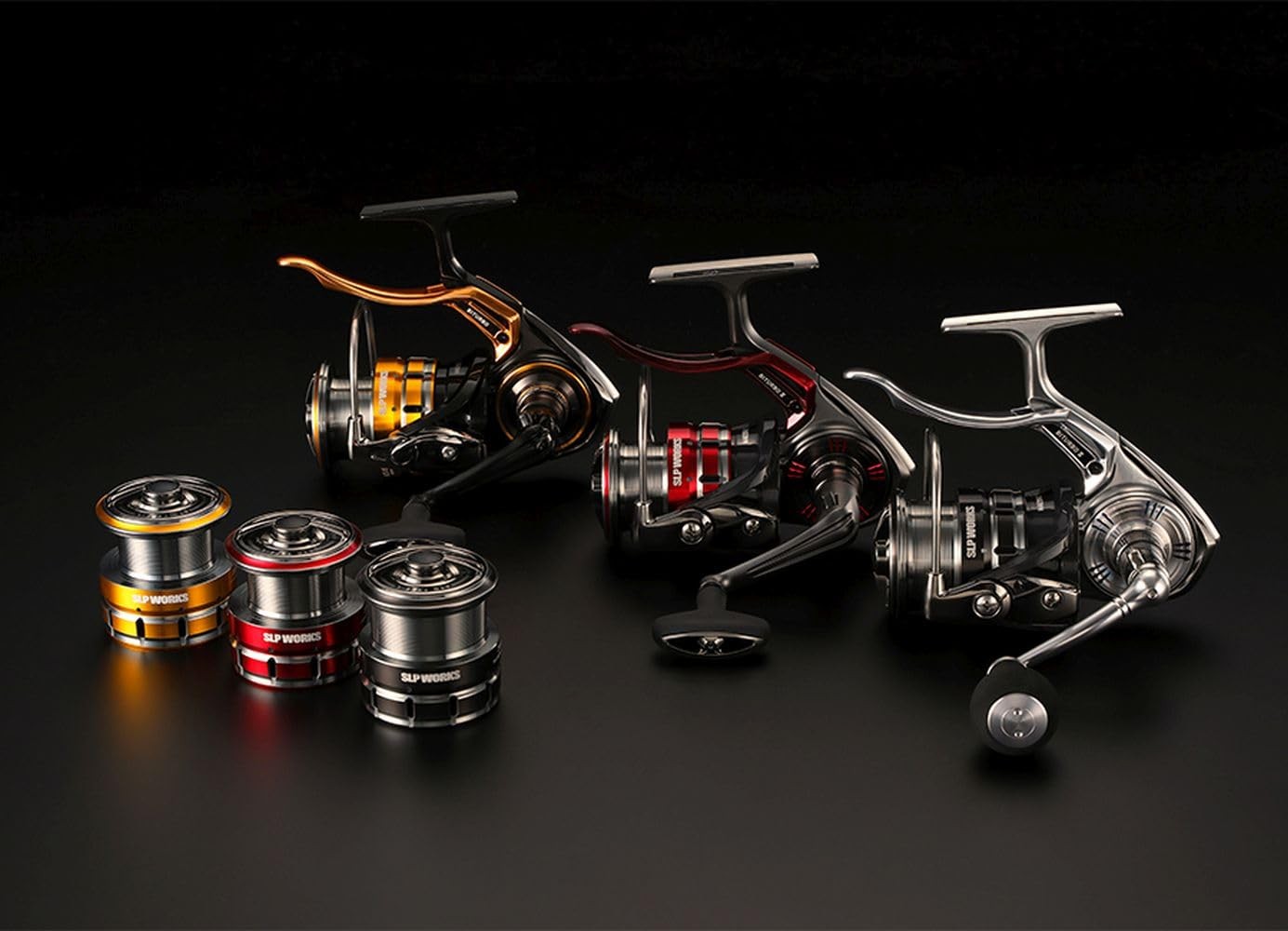 Daiwa SLP Works 24 RCS ISO Color Spool 2500PE Black (PE Line Dedicated Model)