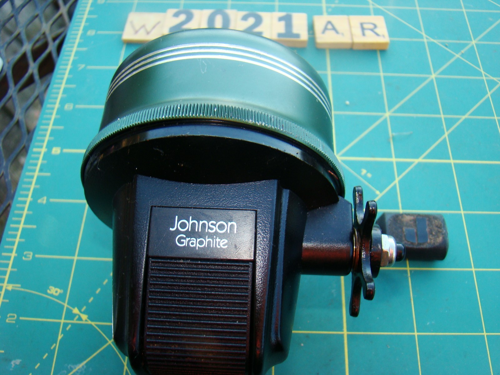 W2021 AR JOHNSON SABRA 545 HEAVY DUTY EXCELLENT SPINCAST FISHING REEL