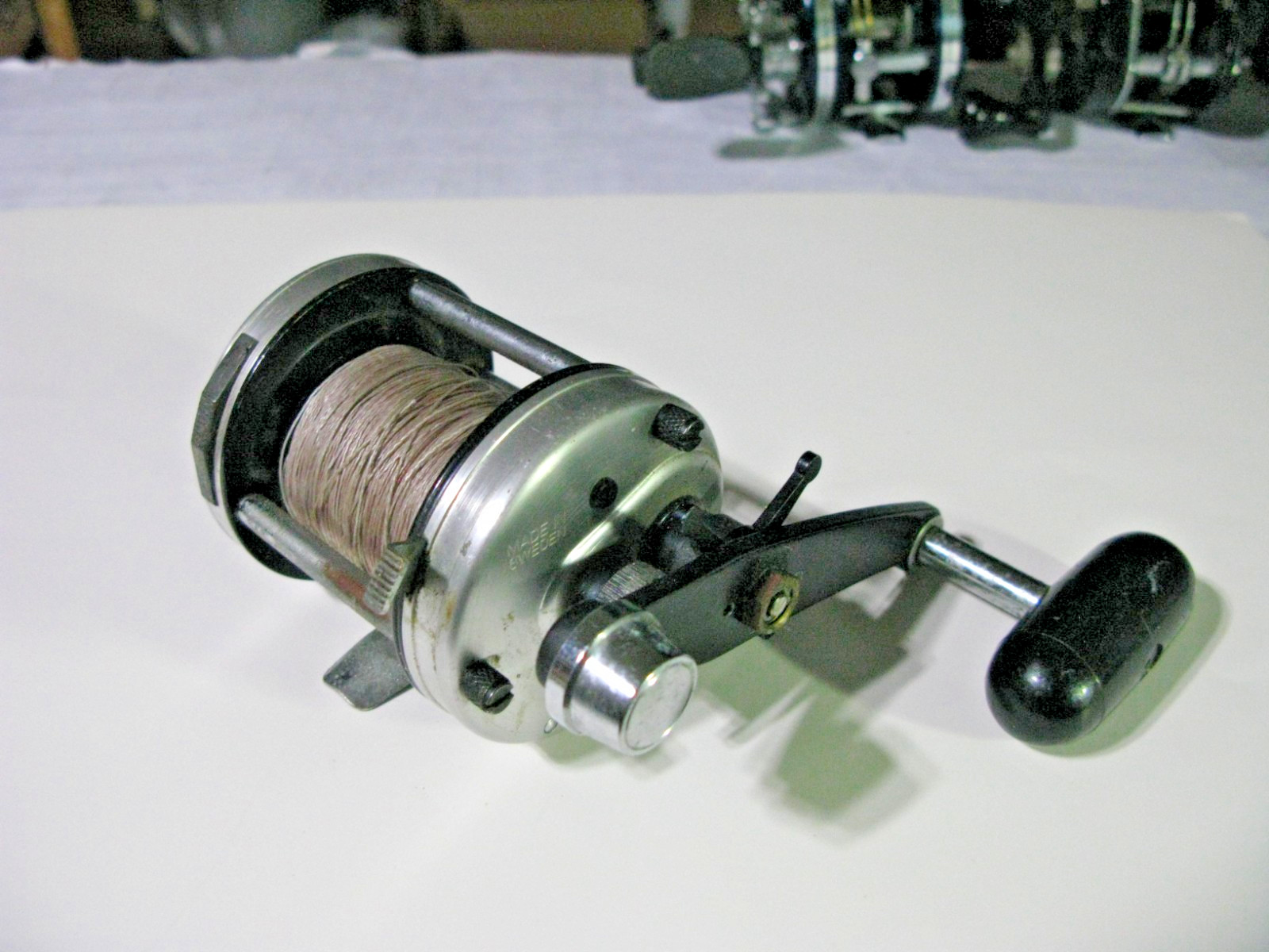Abu Garcia Ambassadeur 6500C Reel, BB, RH, Levelwind, Power Handle – VGUC*