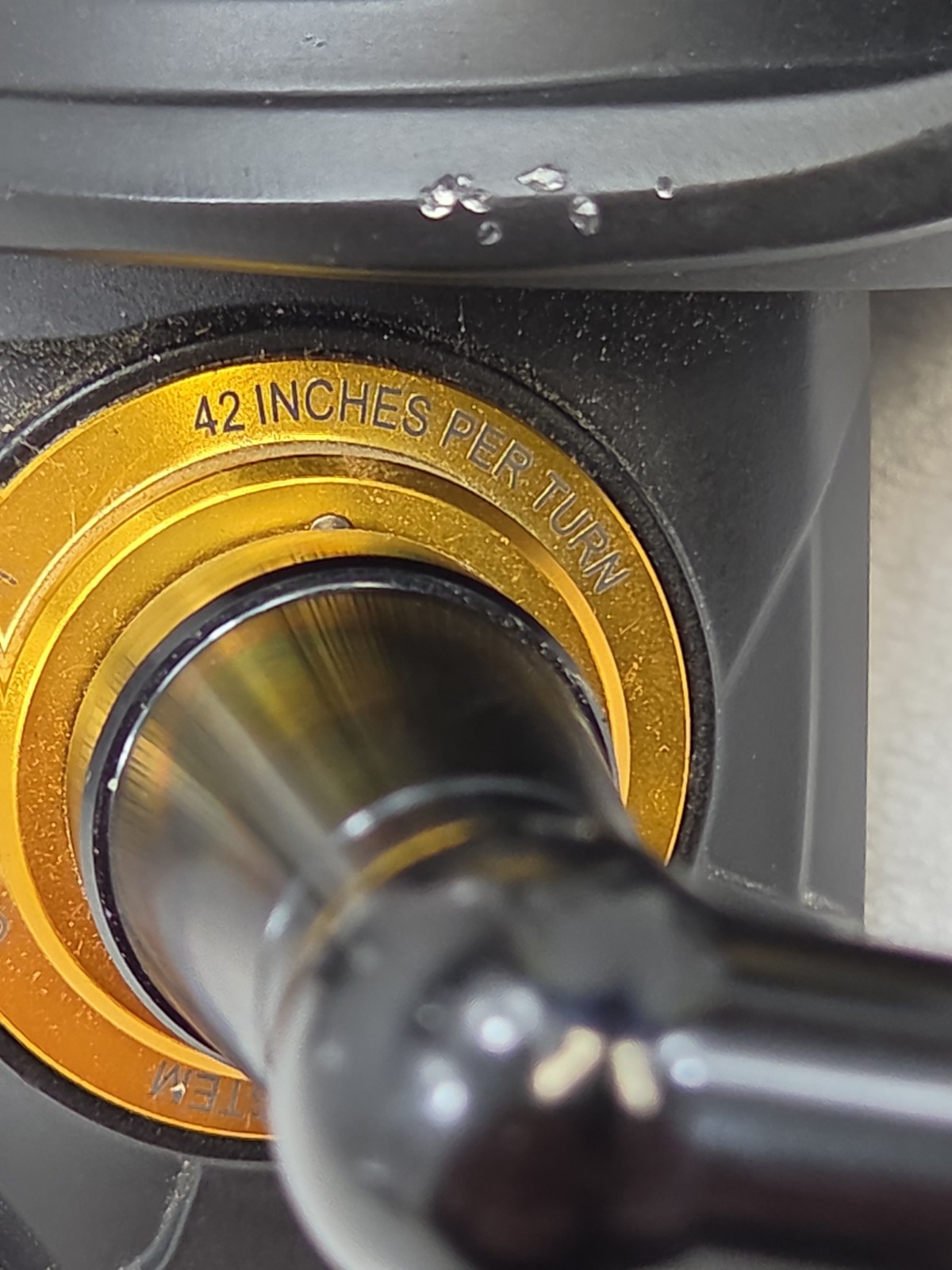 PENN Spinfisher VI 6500 Spinning Reel Black/Gold