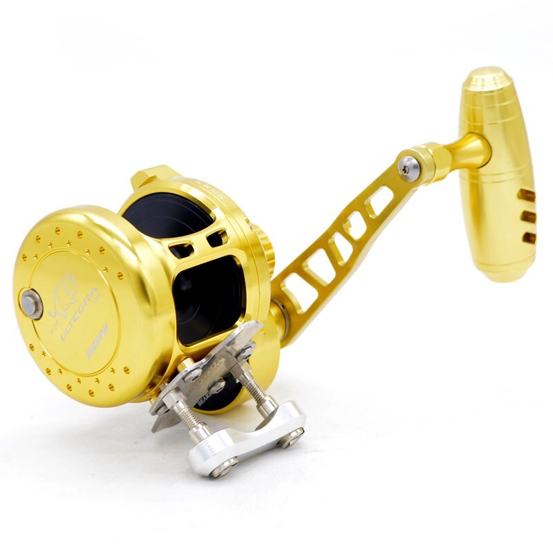 50 Series Overhead Reel 66LB Max Drag Power Right Hand Offshore Trolling Fishing