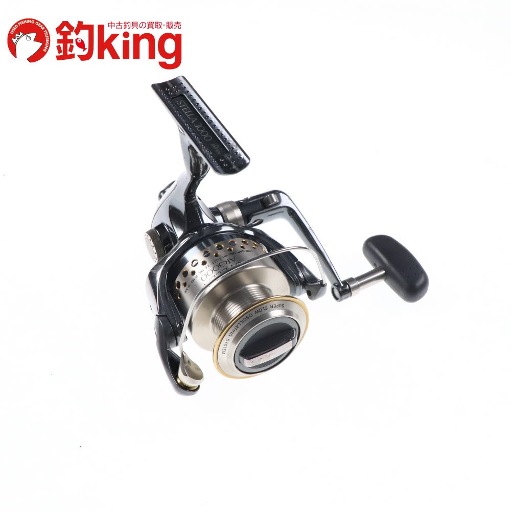 Excellent SHIMANO 01 Stella AR 3000 Spinning Reel Seabass Lure Fishing #366