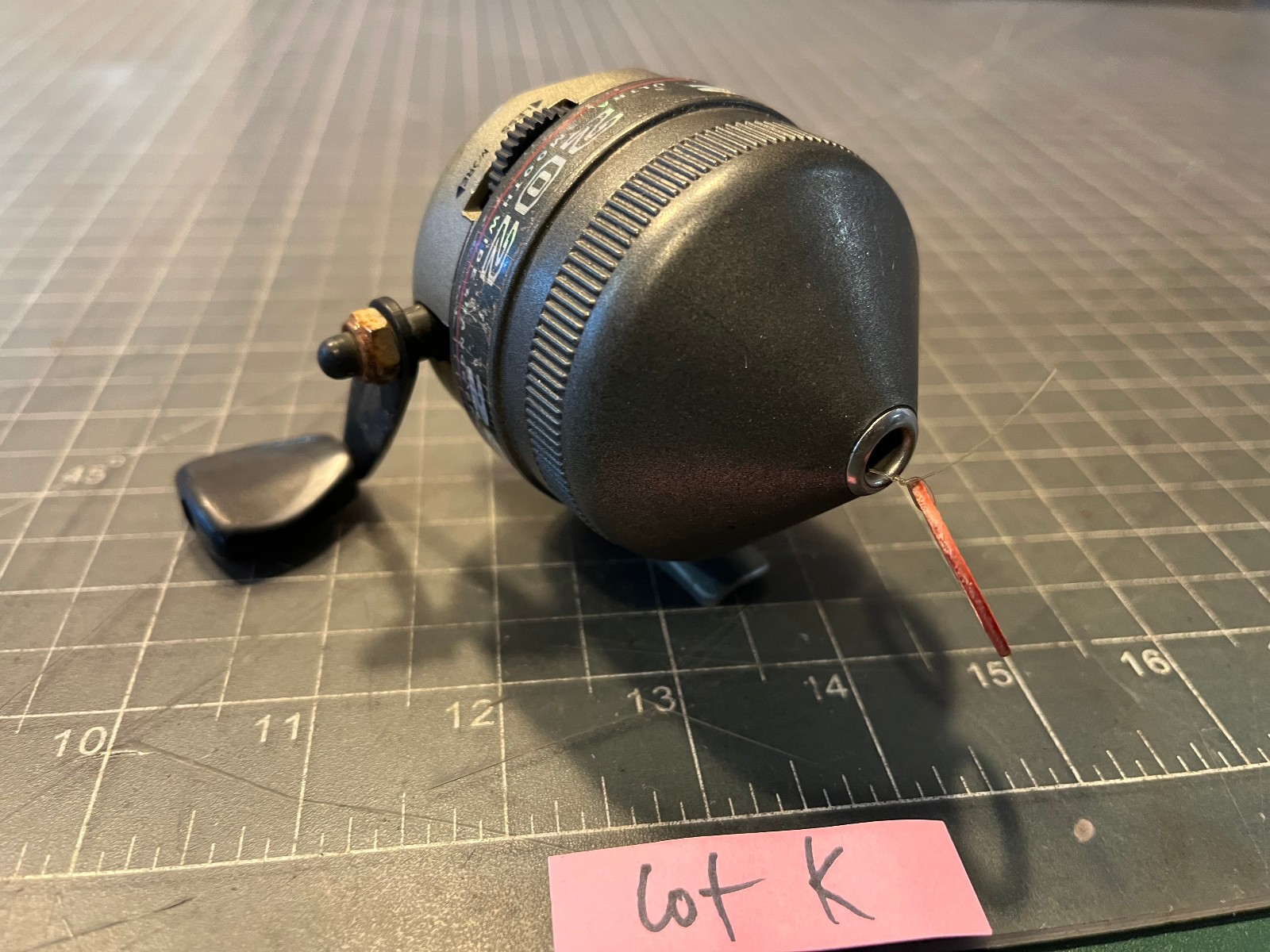 Zebco 202 Vintage Spincast Spinning Fishing Reel – Made in USA – Works! Lot K