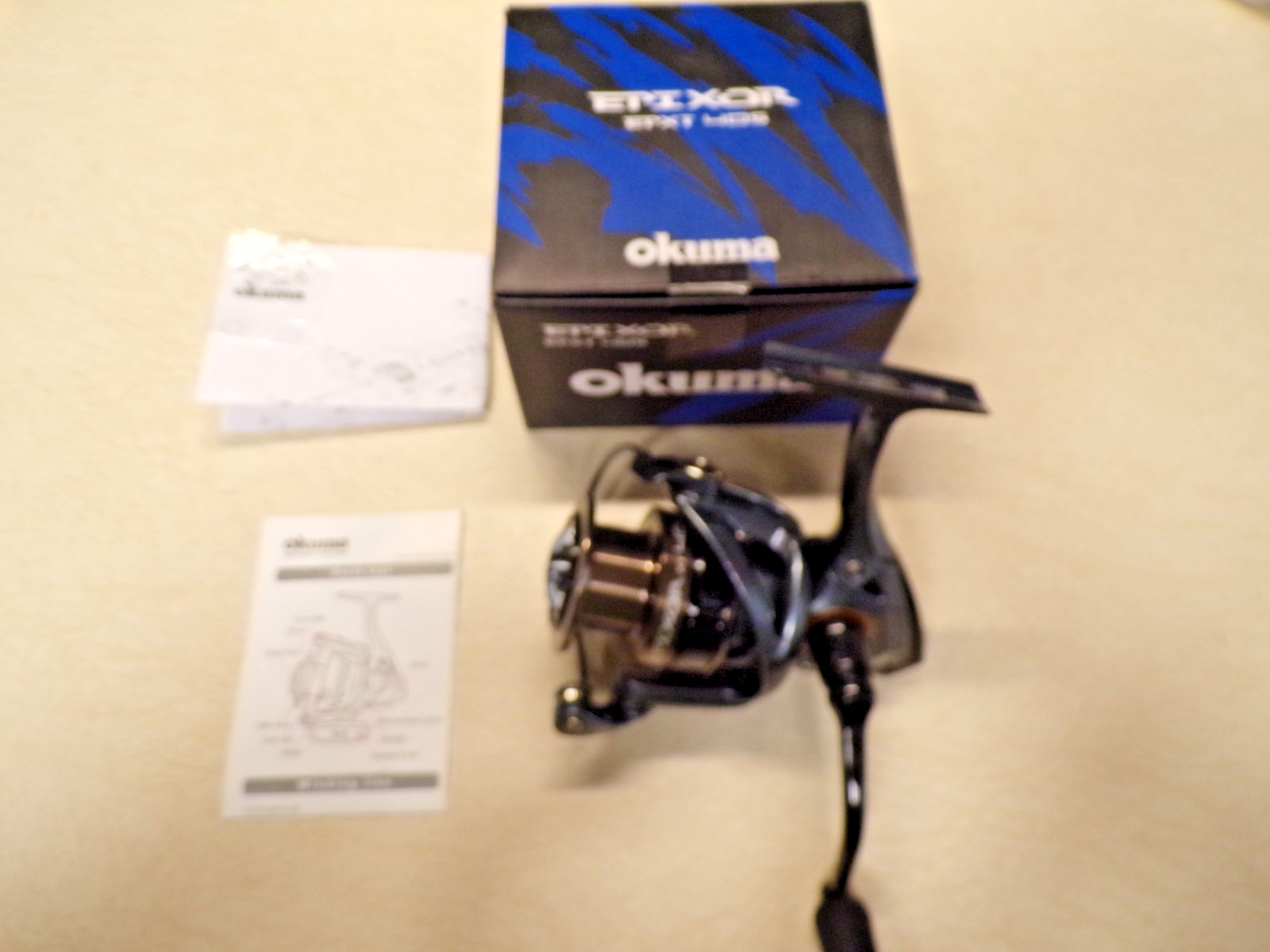 NEW – Okuma EPIXOR 40s SPINNING FISHING REEL – 8 BALL B – 6:0:1 GEAR RATION -NEW
