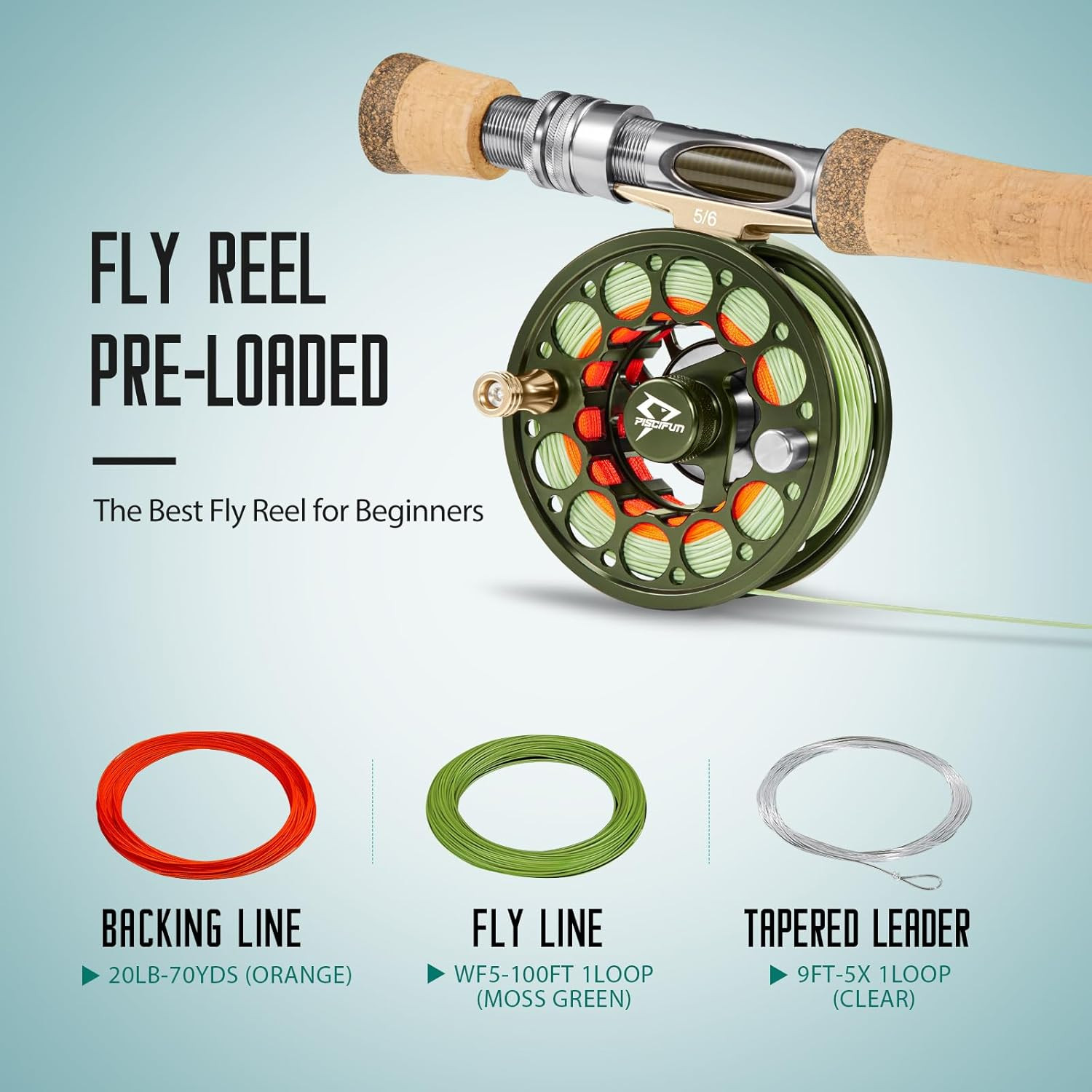 Sword Fly Fishing Reel, Cnc-Machined Aluminum Alloy Fly Reel