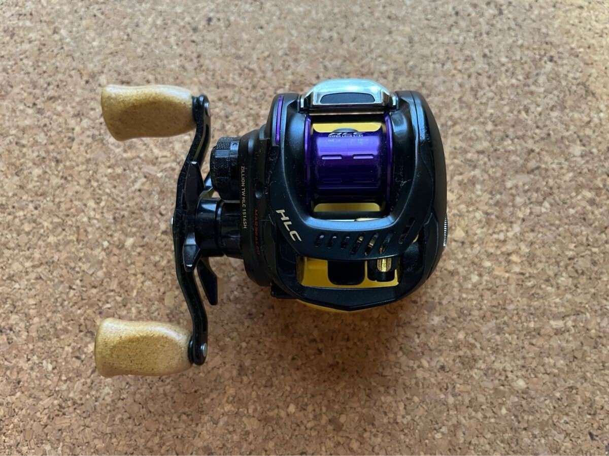 DAIWA Baitcast Reel ZILLION TW HLC 1514SH RH Right 7.3:1 Freshwate Exc+++++