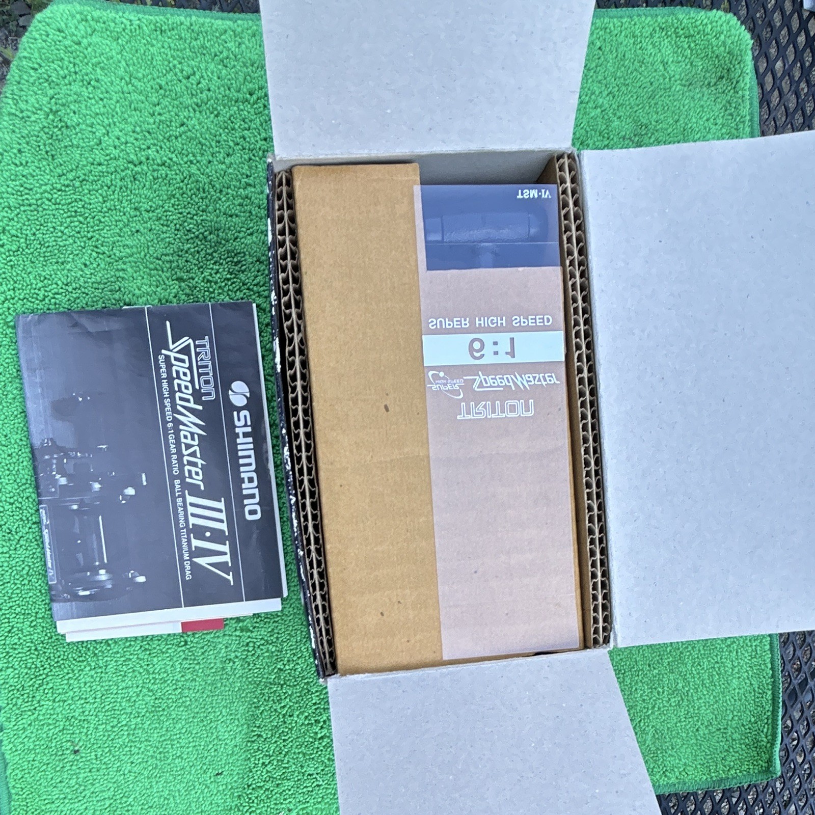 1980s Shimano Triton SpeedMaster IV Reel Right-Hand 6:1 Star Drag NEW IN BOX