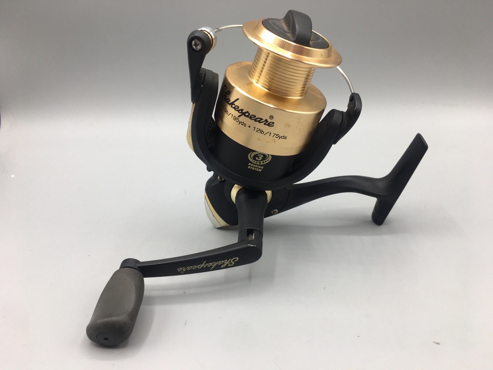 Shakespeare WUS40 Open Face Spinning Reel Gold Balanced Rotor 5.2:1 Ratio