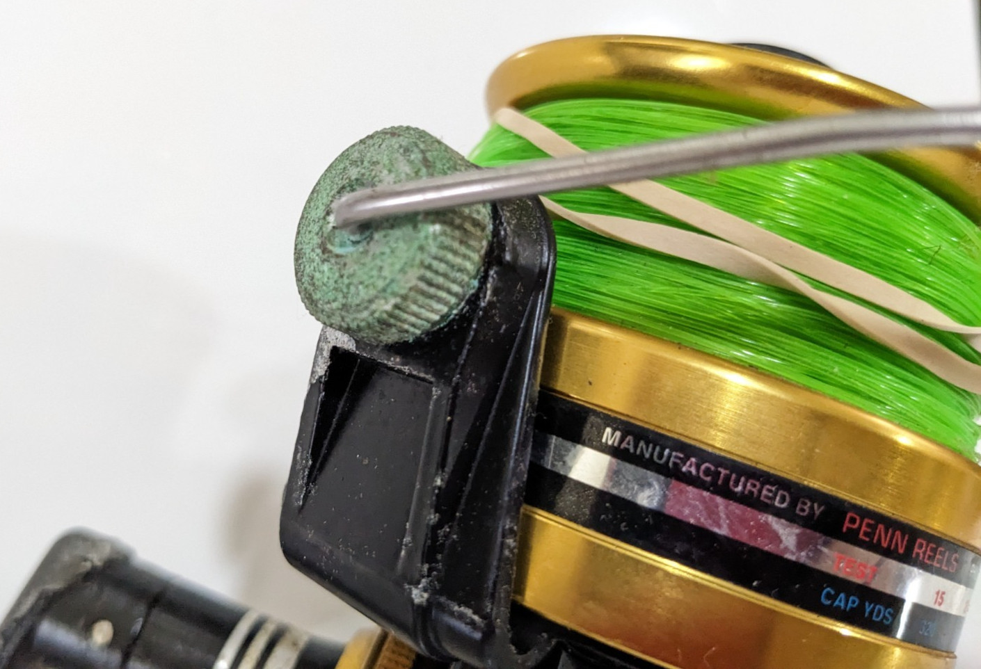 Penn 7500ss Spinning Reel Saltwater Surf Looks Rough but Works Great USA Made