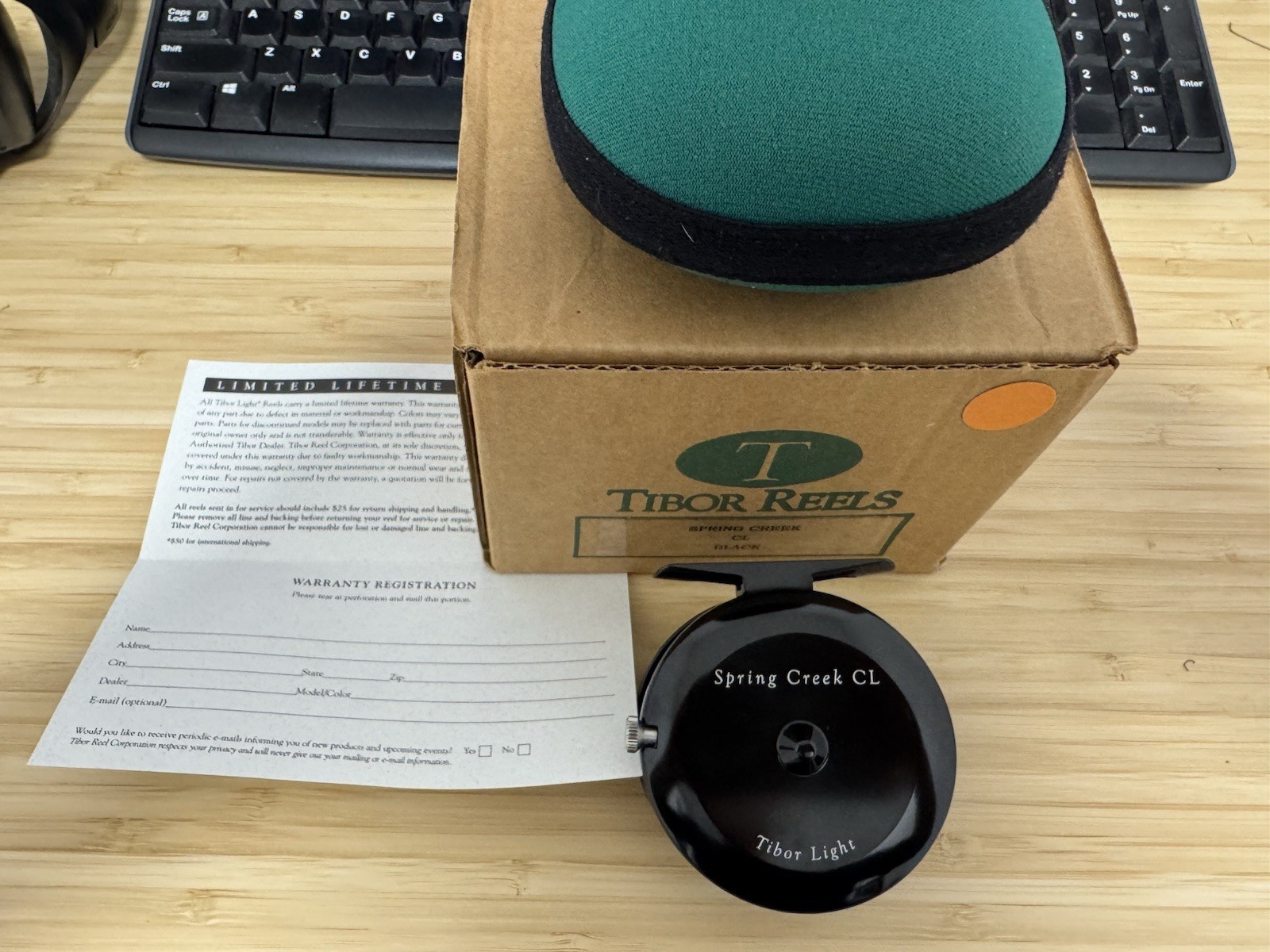 Tibor Spring Creek CL Fly Fishing Reel