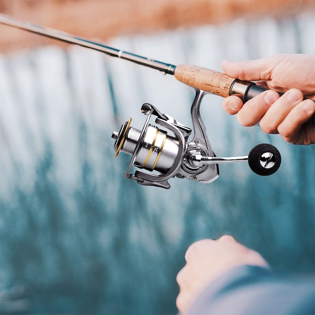 Spinning Fishing Reel 14+1 BB Double Spool Metal Fishing Reel Left/Right Handle