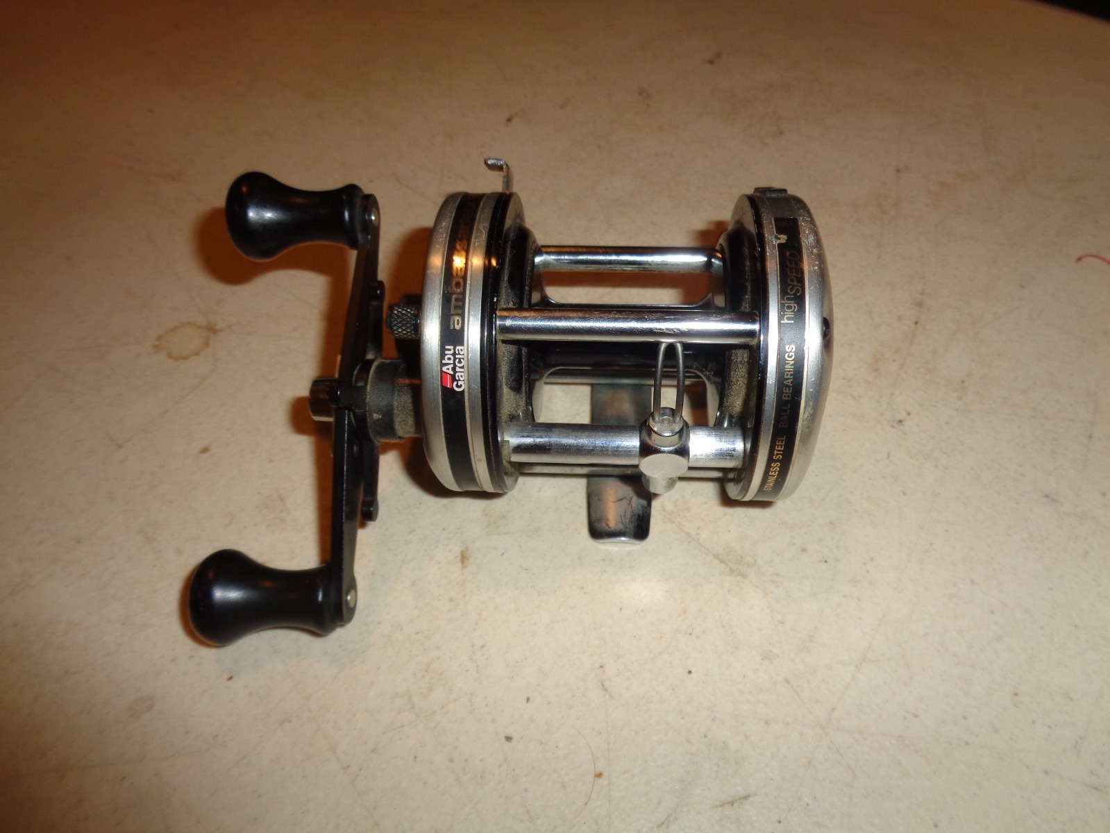 ABU GARCIA AMBASSADEUR 6500C BAITCASTING FISHING REEL , right hand, Sweden