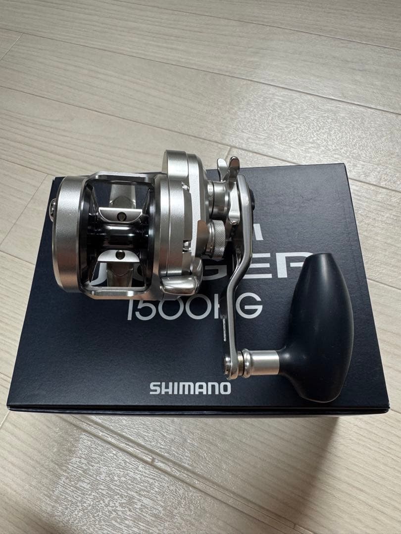 [Mint] SHIMANO OCEA JIGGER 1500HG Smooth Jigging Baitcast Reel w/Box From JAPAN