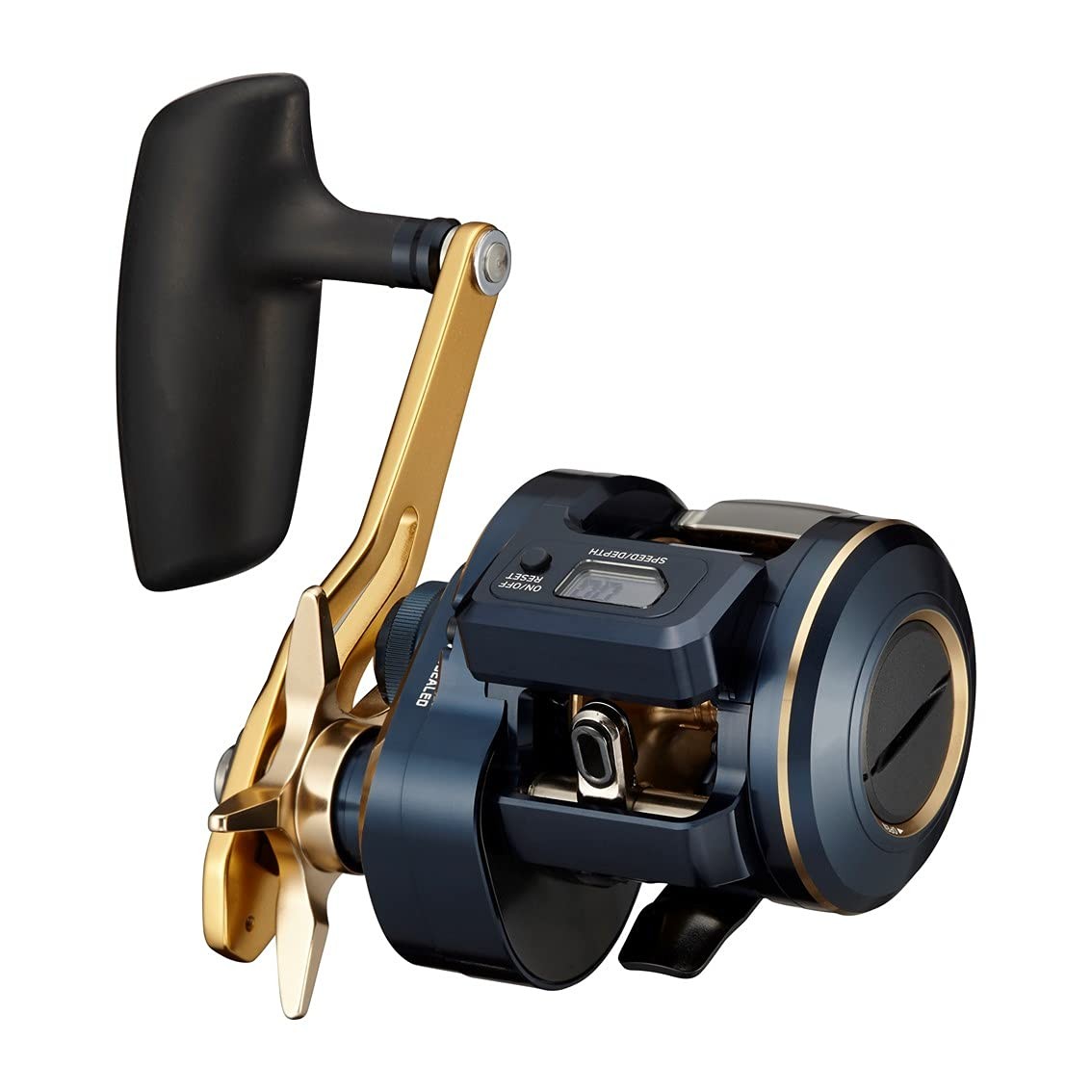 Daiwa Offshore Bait Reel with Counter Saltiga IC 300H-SJ 85-95mm Right Handle