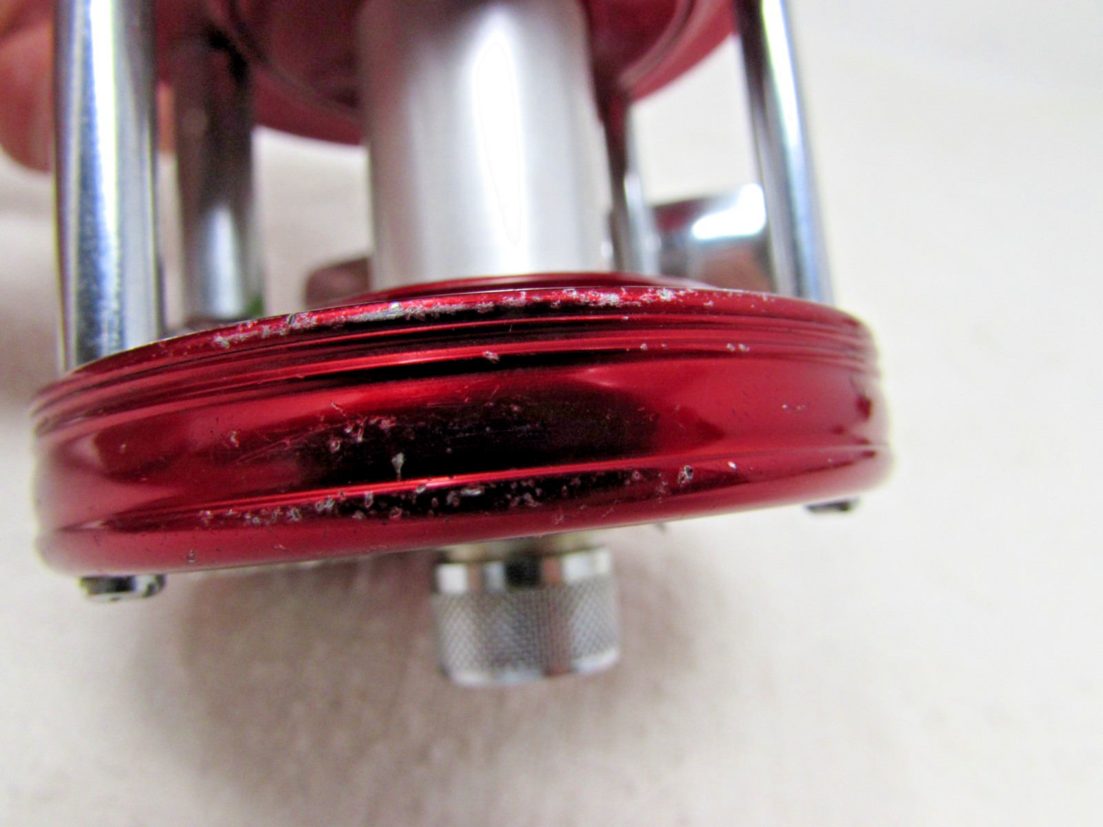 Vintage Abu Garcia Ambassadeur 5000 Red Reel Ft#643814 Clean & Oiled Ready Use