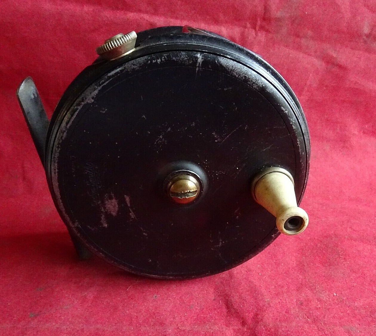 A GOOD VINTAGE 3 3/4″ OGDON SMITH PATTERN 10B PERFECT PATTERN SALMON FLY REEL