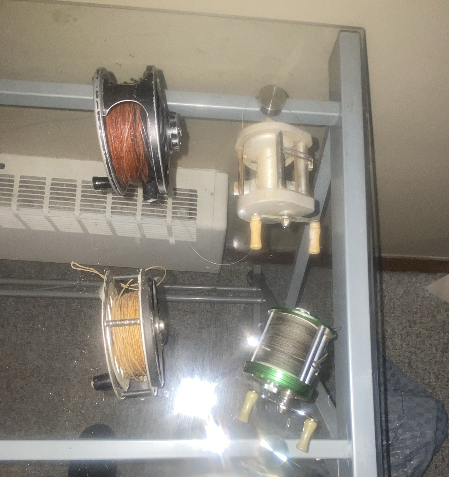 Silver Fly Fishing Reel Lot – Multiple Fly Reels for Unisex Adults