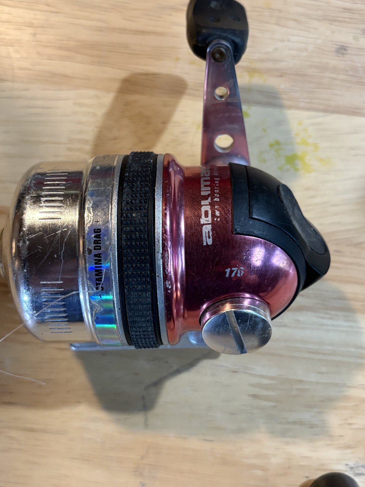 AbuGarcia abutmatic spin cast reel. 7 BB’s,