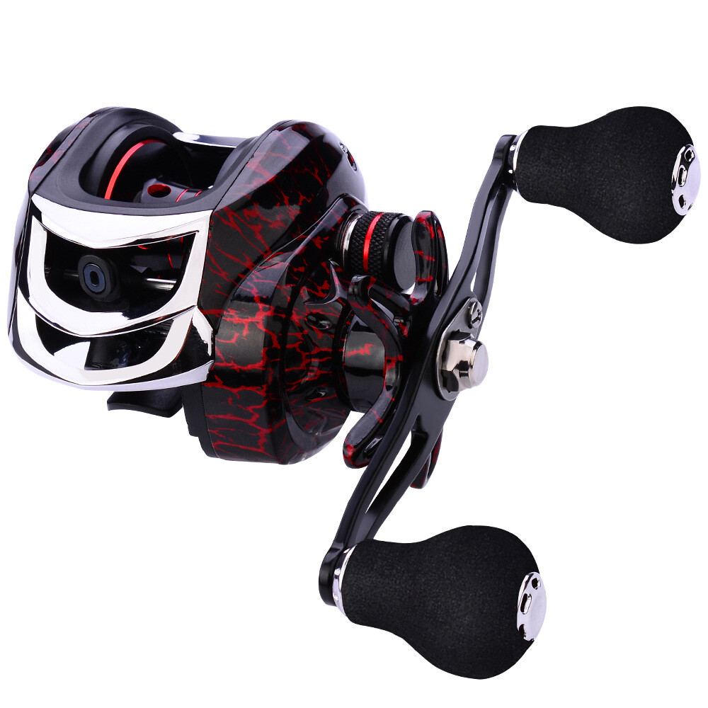 Ultralight Fishing Baitcasting Reel 18+1BB 7.1:1 Gear Ratio Left Right Hand