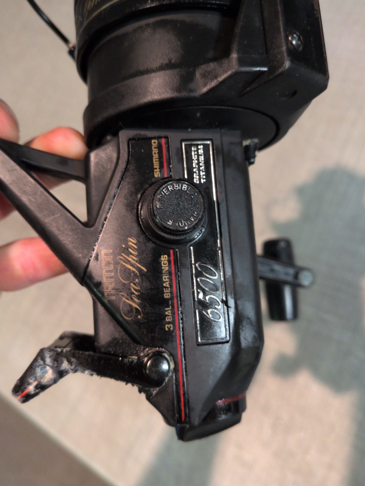 Shimano Triton Sea Spin Baitrunner 6500 Spinning Reel