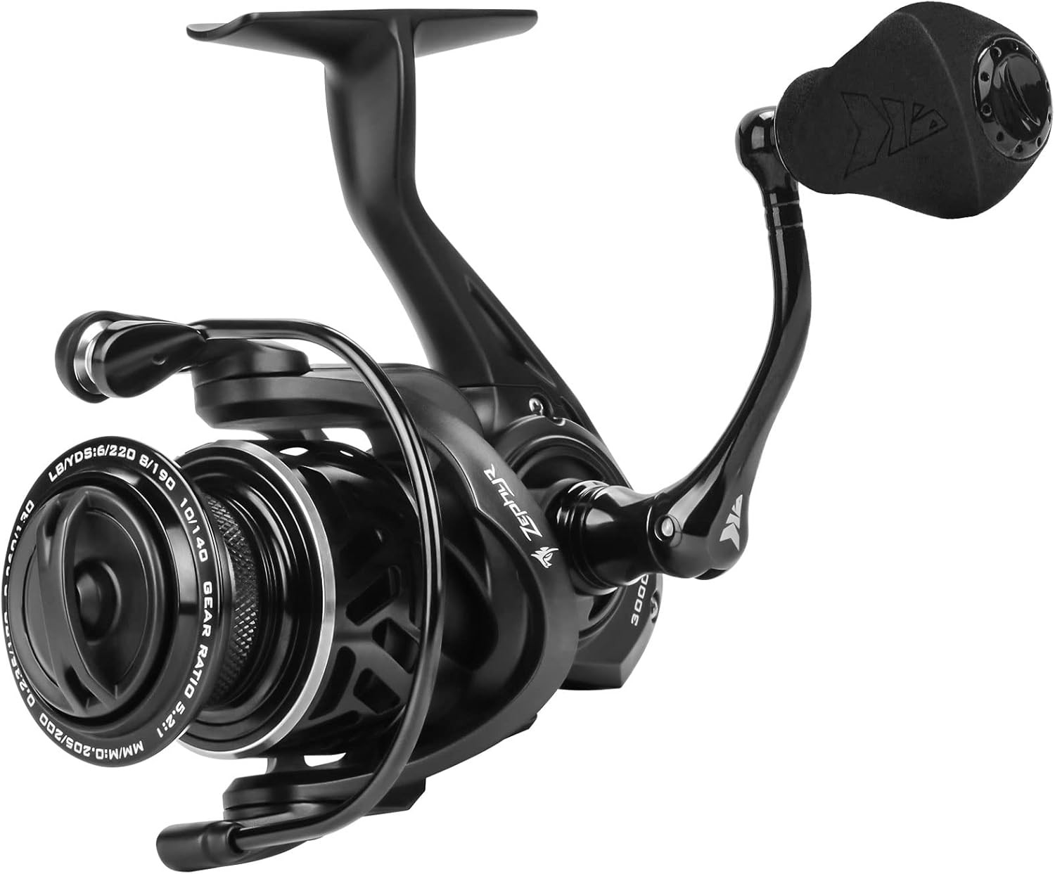 Zephyr Spinning Reels – 7+1/6+1 BB – Carbon Fiber Drag – Stainless Steel Shaft –