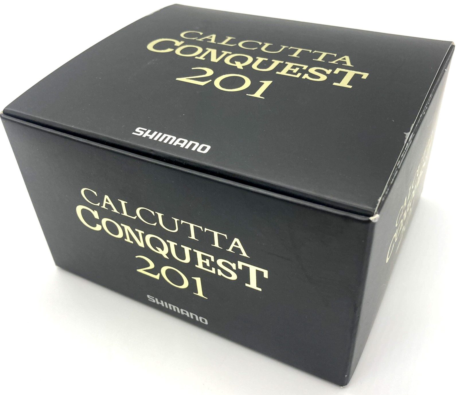 Shimano 14 CALCUTTA CONQUEST 201 Left Bait Casting Reel In Box JAPAN „Near Mint“