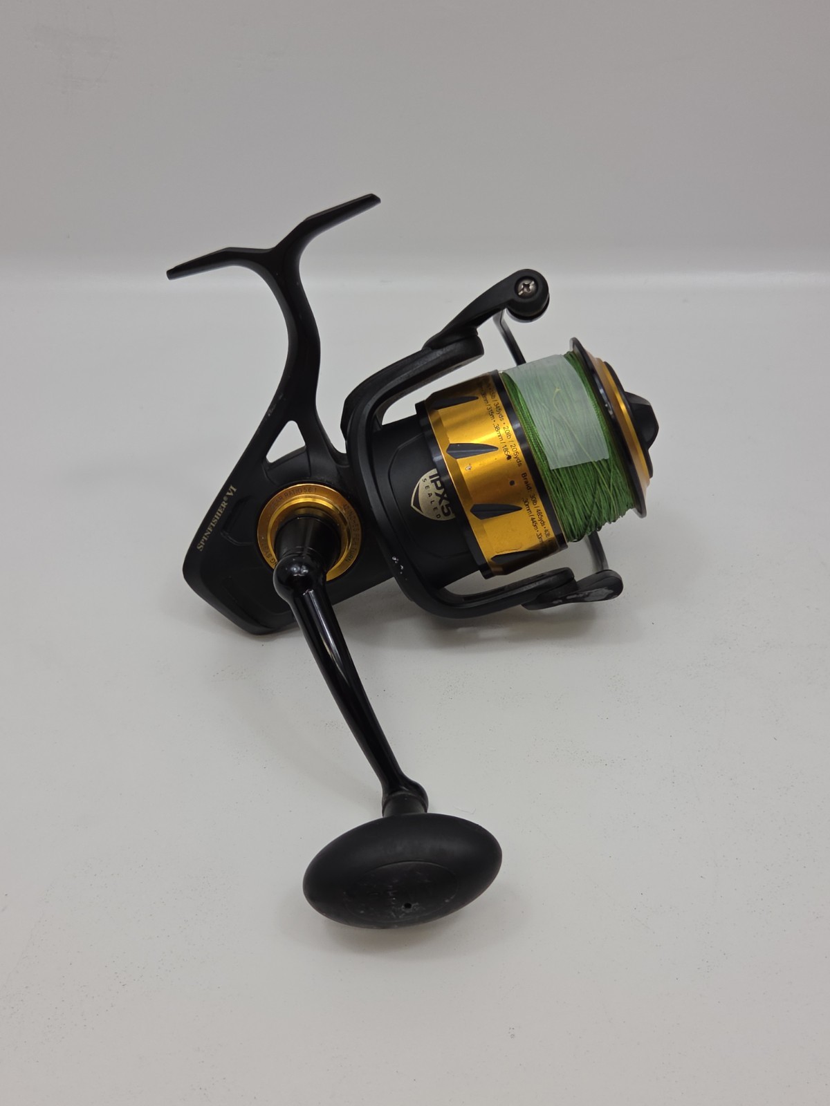 PENN Spinfisher VI 6500 Spinning Reel Black/Gold