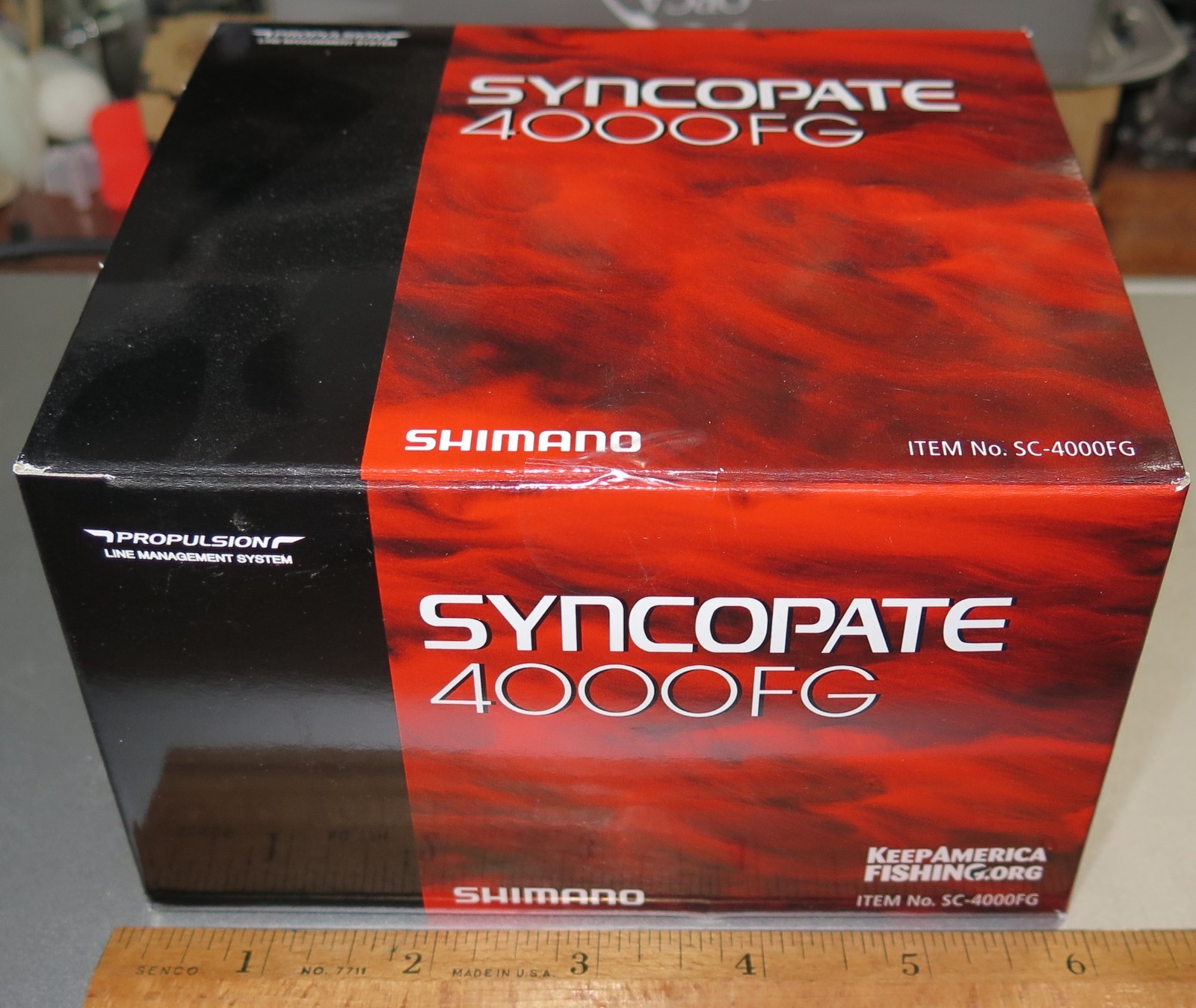 New Shimano SYNCOPATE FG Spinning Reel (SC4000FG) Fishing NEW