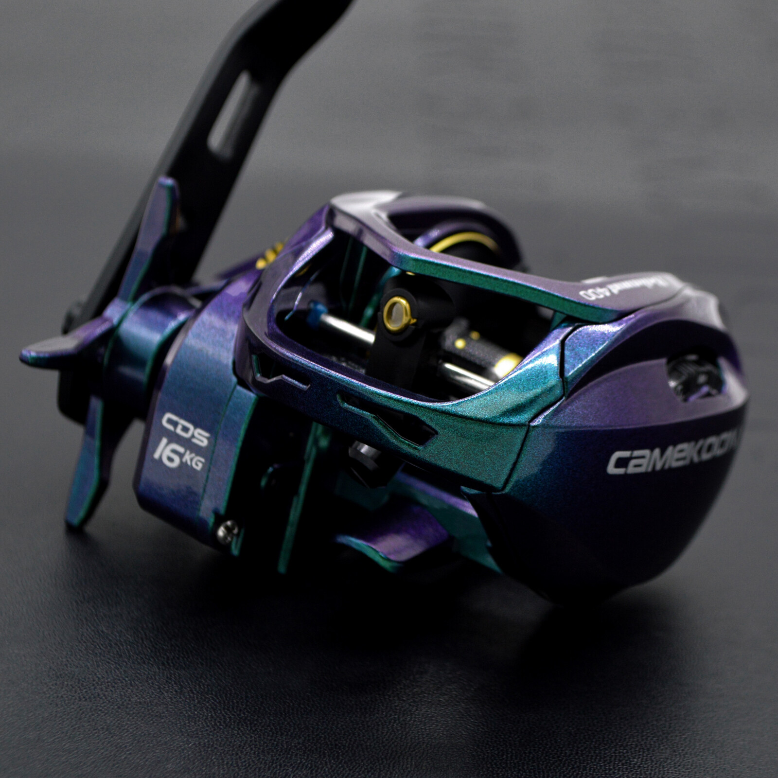 CAMEKOON Bahamut 400 Baitcasting Reels Jigging Fishing Carbon Frame Power Handle