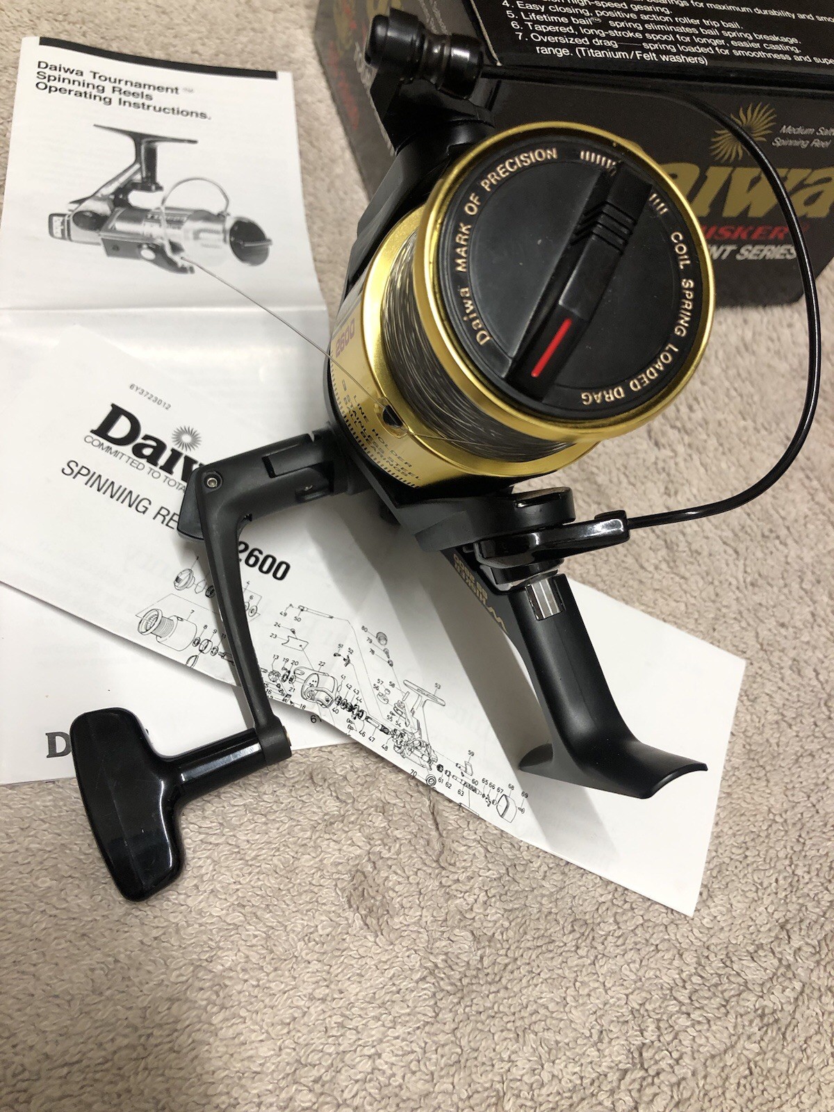Daiwa Tournamet Whisker SS 2600