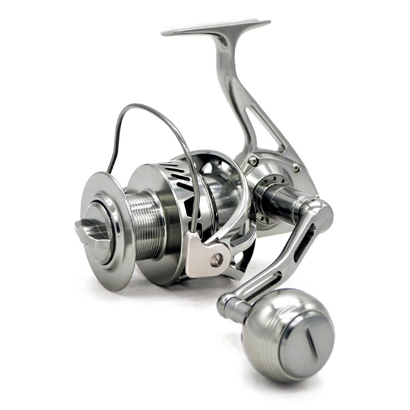 CAMEKOON WT6000 Aluminum Structure Spinning Reel for Saltwater Big Game Fishing