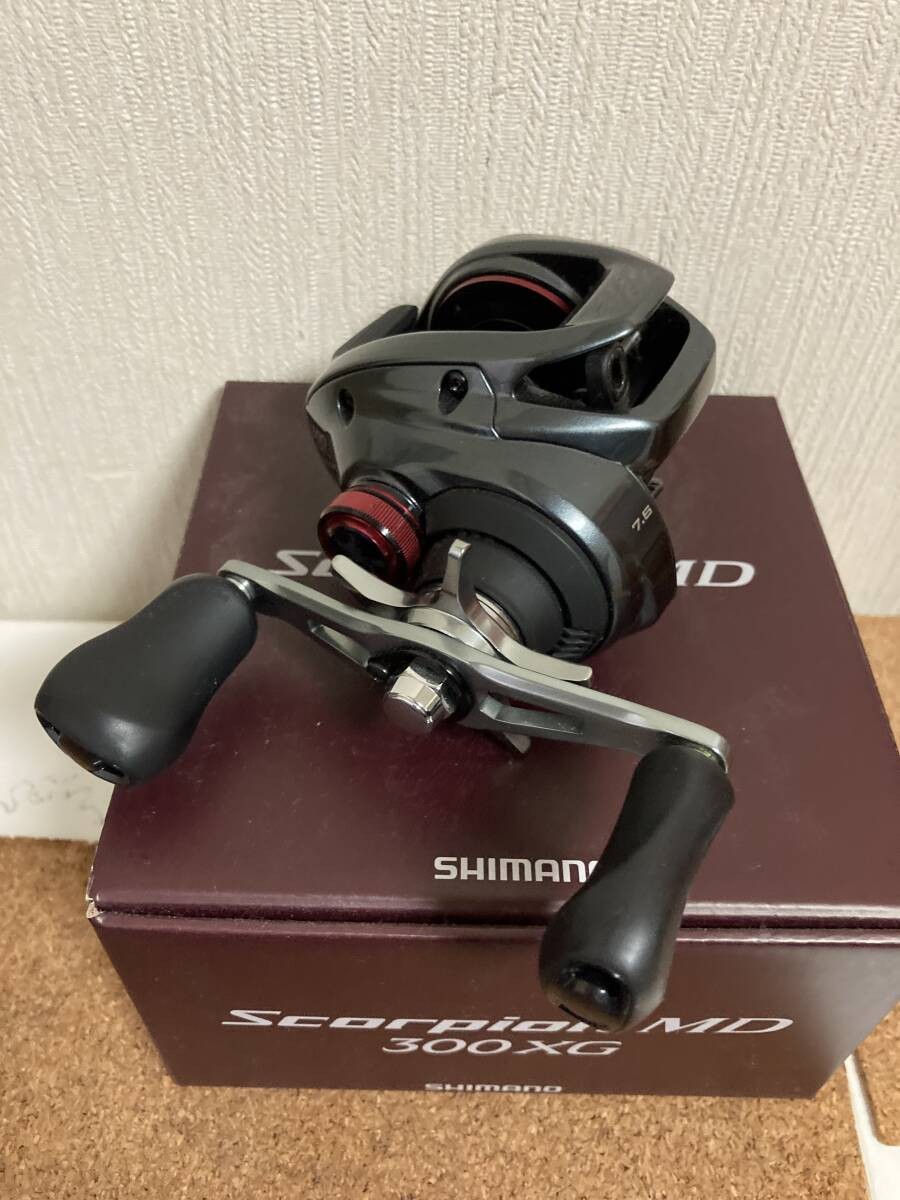 Shimano 24 Scorpion MD 300XG for Right Baitcasting Reel Fishing