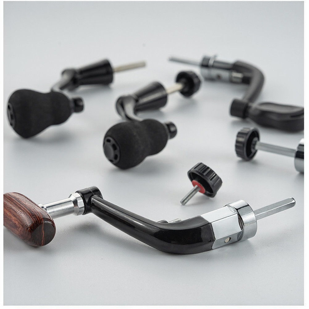 Zinc Alloy Folding Crank Handle for Fishing Reels Lightweight and Build