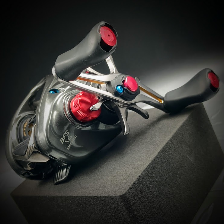 SHIMANO【16 ALDEBARAN BFS XG】R-H 8.0:1 Gear Ratio Used Baitcast Reel „Ex+“ W/Box