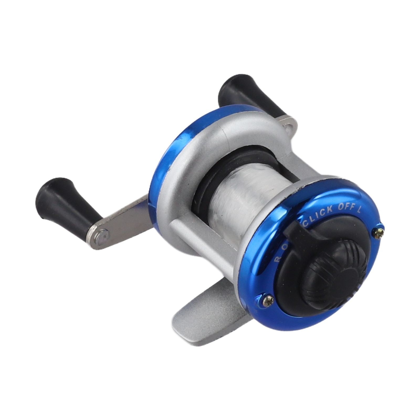 User Friendly Dual Handle Ice Fishing Spool for Effortless For Winter Fishing
