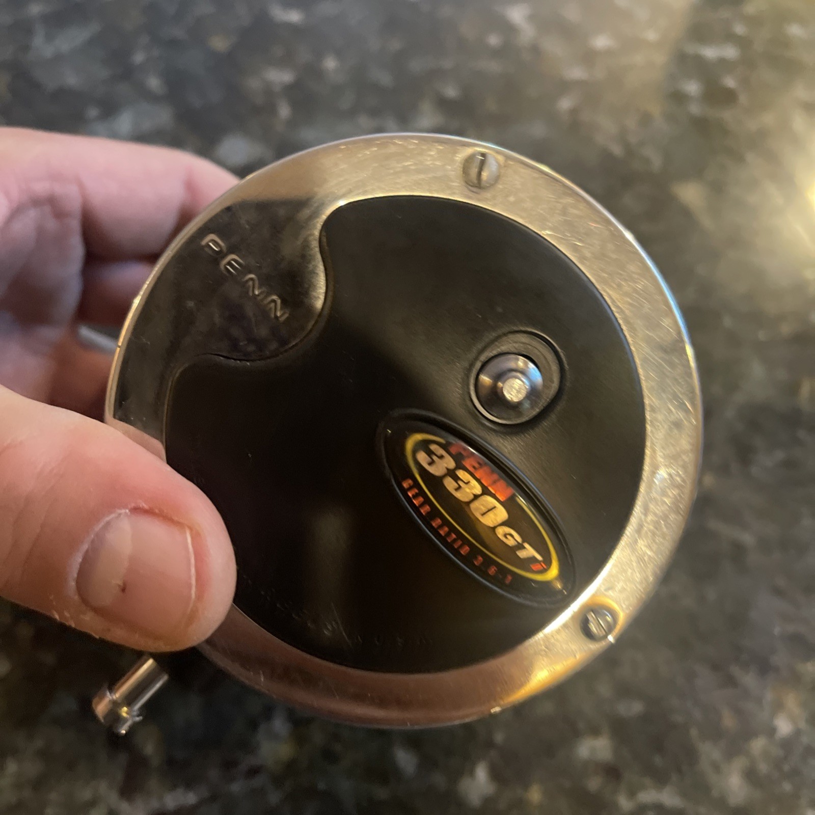 Penn 330 GTI high speed 3.6:1 level wind fishing reel Pre Spooled 40# Braid