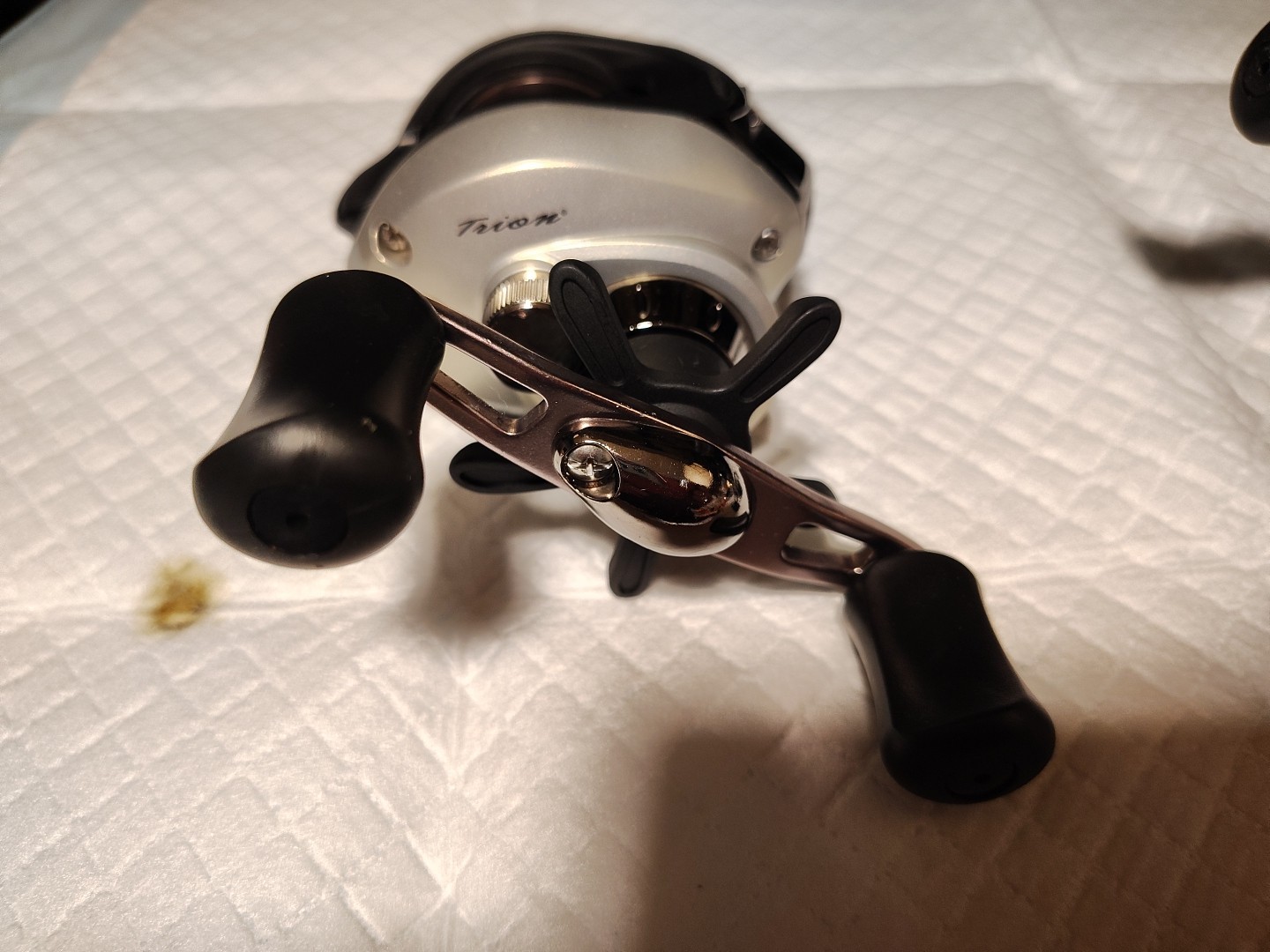 (2) PFLUGER ( TRION ) BAITCASTING REELS # TRI62LP/ SEE PHOTOS