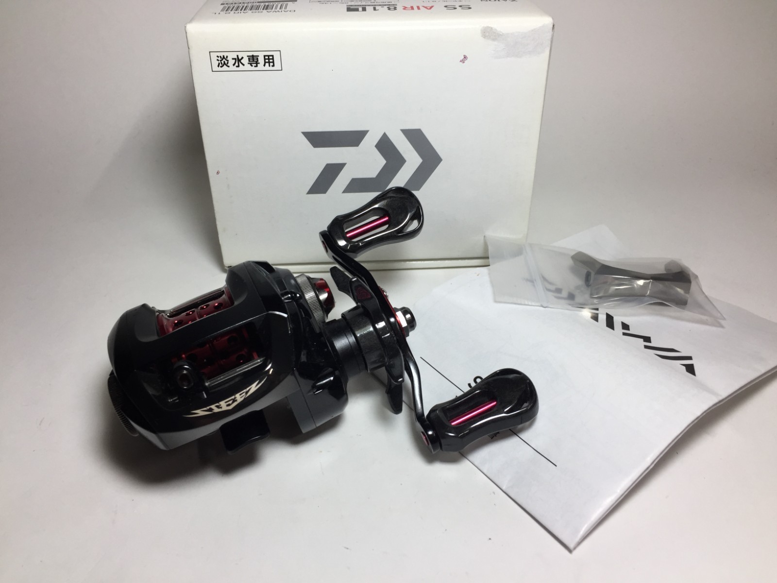 R5797) DAIWA SS AIR 8.1L STEEZ Plate change , Freshwater Bait Finesse Reel