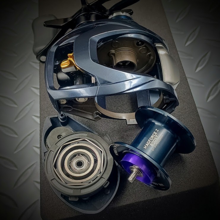DAIWA【STEEZ A TW HLC 7.1R】R-H 7.1:1 Gear Ratio Used Baitcast Reel „Ex++“ W/Box