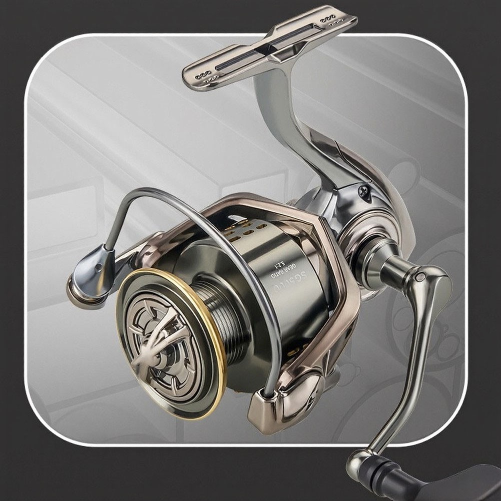 Spinnings Reel for SG High Speed 5.2:1 12kg Brake 6+1BB General Purpose Wheel