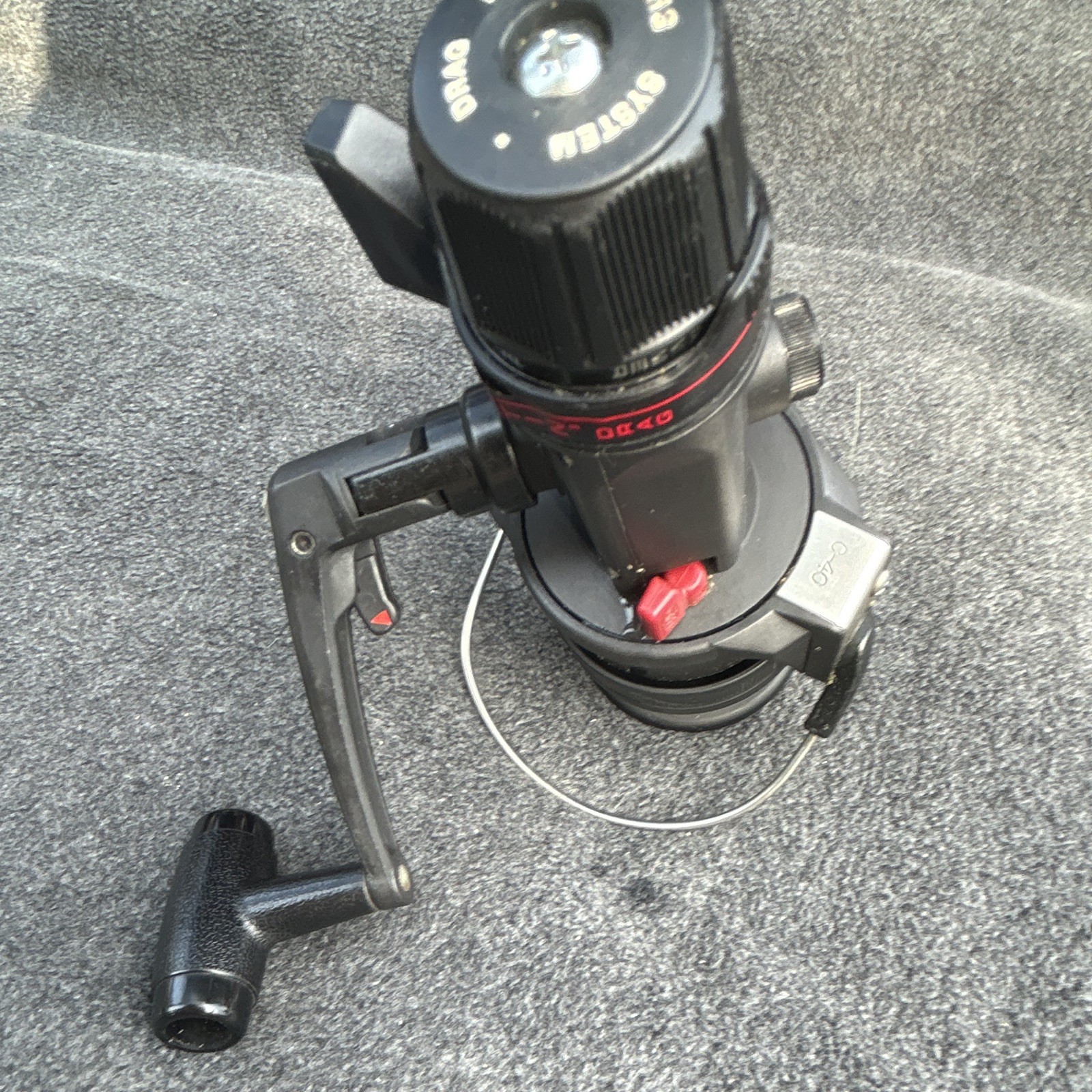 Shimano Custom GT 4000 Spinning Reel 4.9:1 Rear Drag Anti-Reverse BROKEN READ